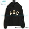 Fear Of God - Flocked ABC letter hoodie