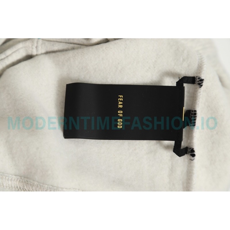 Fear Of God - Flocked ABC letter hoodie