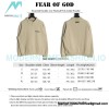 Fear Of God - Essential Double-row Flocked Polo Collar Hoodie