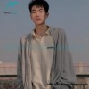 Fear Of God - Essential Double-row Flocked Polo Collar Hoodie