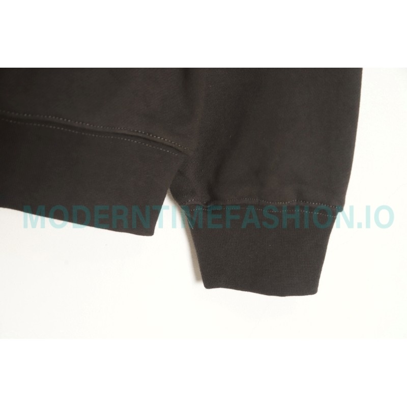 Fear Of God - Essential Double-row Flocked Polo Collar Hoodie