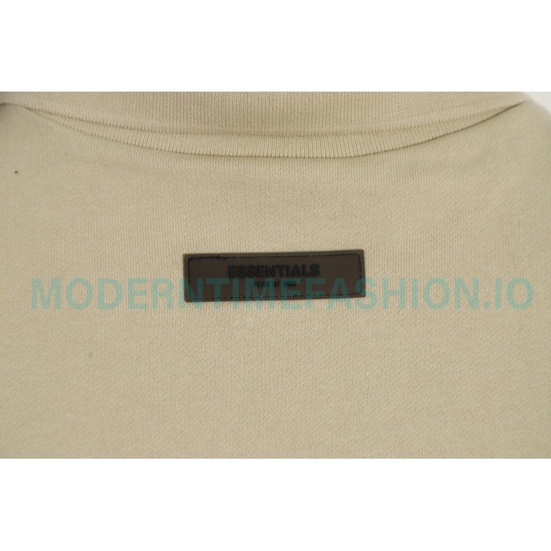 Fear Of God - Essential Double-row Flocked Polo Collar Hoodie