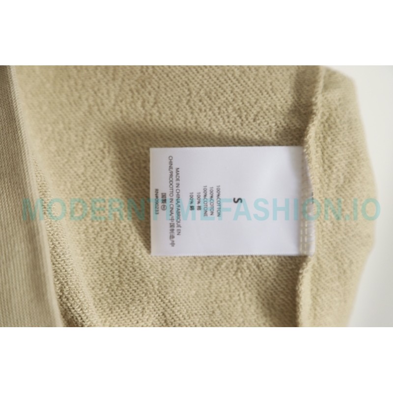 Fear Of God - Essential Double-row Flocked Polo Collar Hoodie