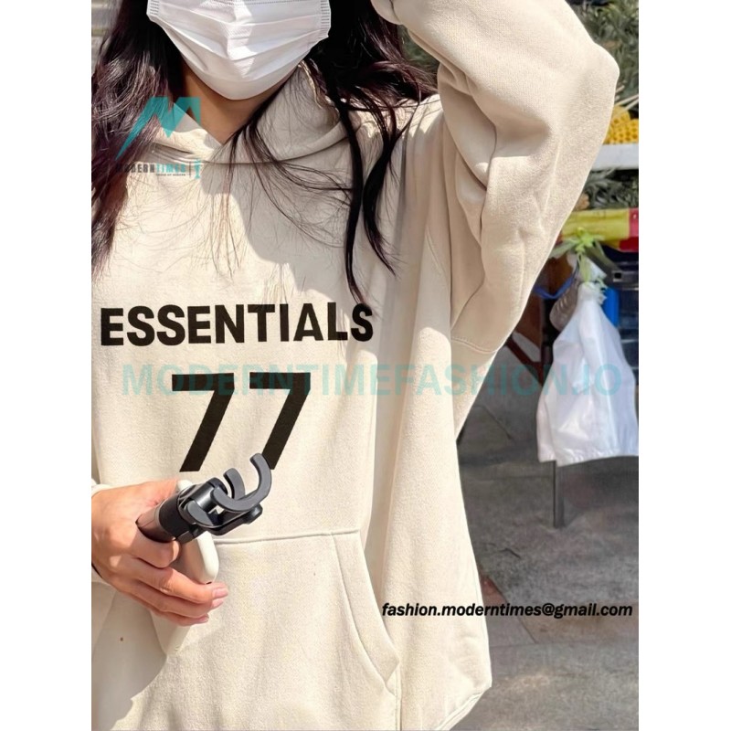 Fear Of God - Flocked 77 Print Hoodie 