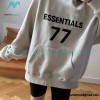 Fear Of God - Flocked 77 Print Hoodie 
