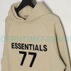 Fear Of God - Flocked 77 Print Hoodie 