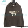 Fear Of God - Flocked 77 Print Hoodie 