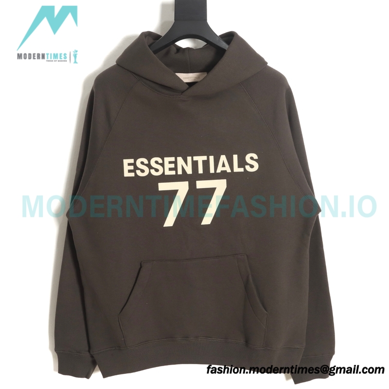 Fear Of God - Flocked 77 Print Hoodie 