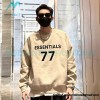 Fear Of God - Flocked 77 Print Crewneck Hoodie 