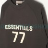 Fear Of God - Flocked 77 Print Crewneck Hoodie 