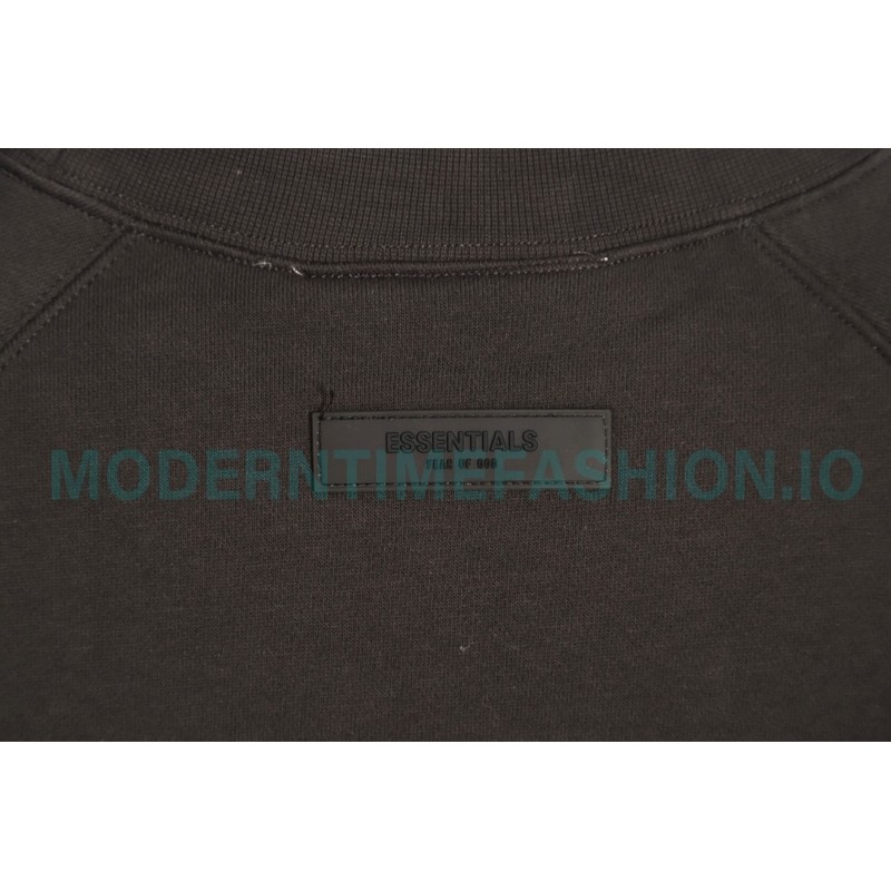 Fear Of God - Flocked 77 Print Crewneck Hoodie 