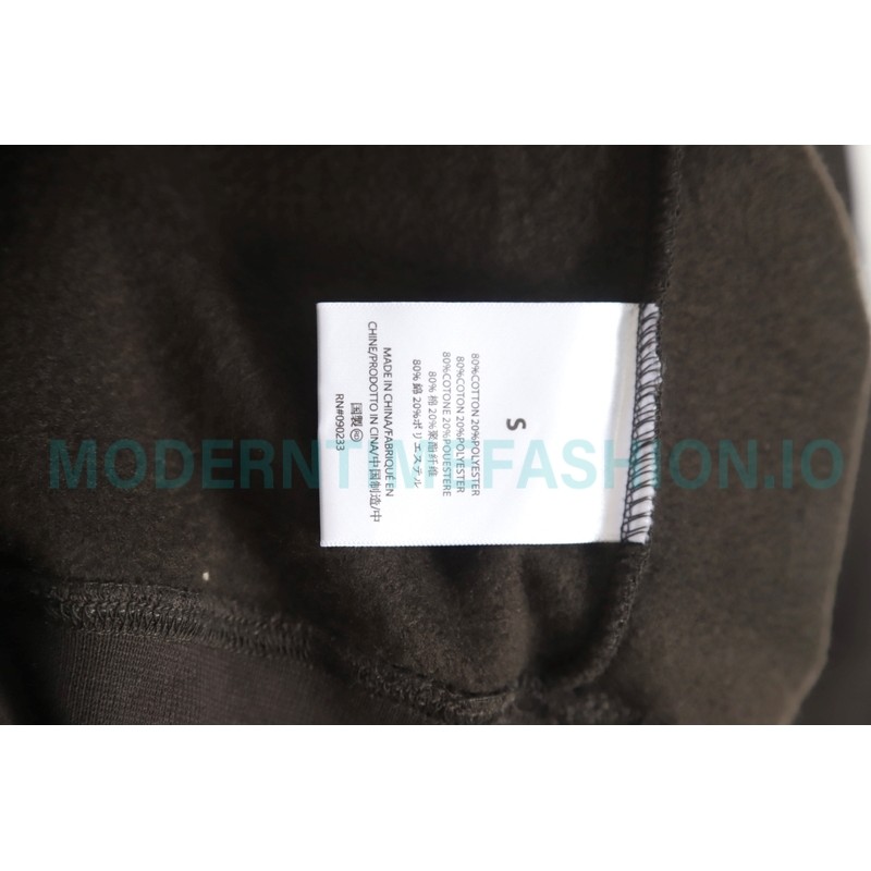 Fear Of God - Flocked 77 Print Crewneck Hoodie 