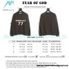 Fear Of God - Flocked 77 Print Crewneck Hoodie 