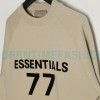 Fear Of God - Flocked 77 Print Crewneck Hoodie 