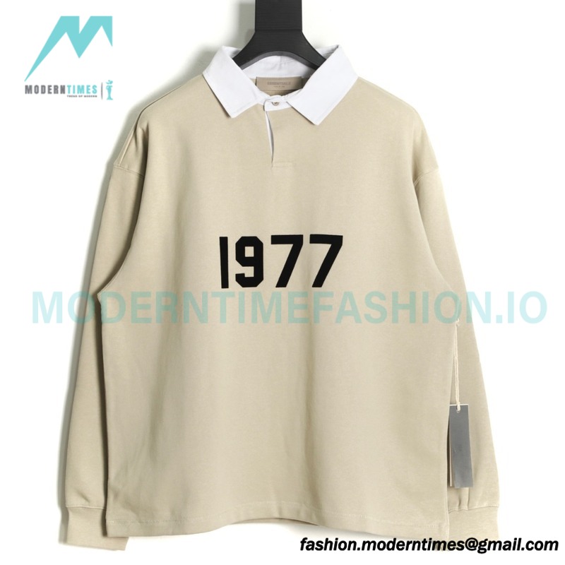 Fear Of God - 1977 Flocked Polo Collar Hoodie