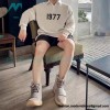 Fear Of God - 1977 Flocked Polo Collar Hoodie