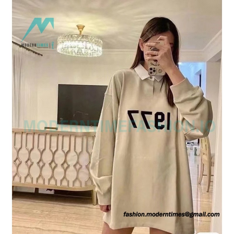 Fear Of God - 1977 Flocked Polo Collar Hoodie