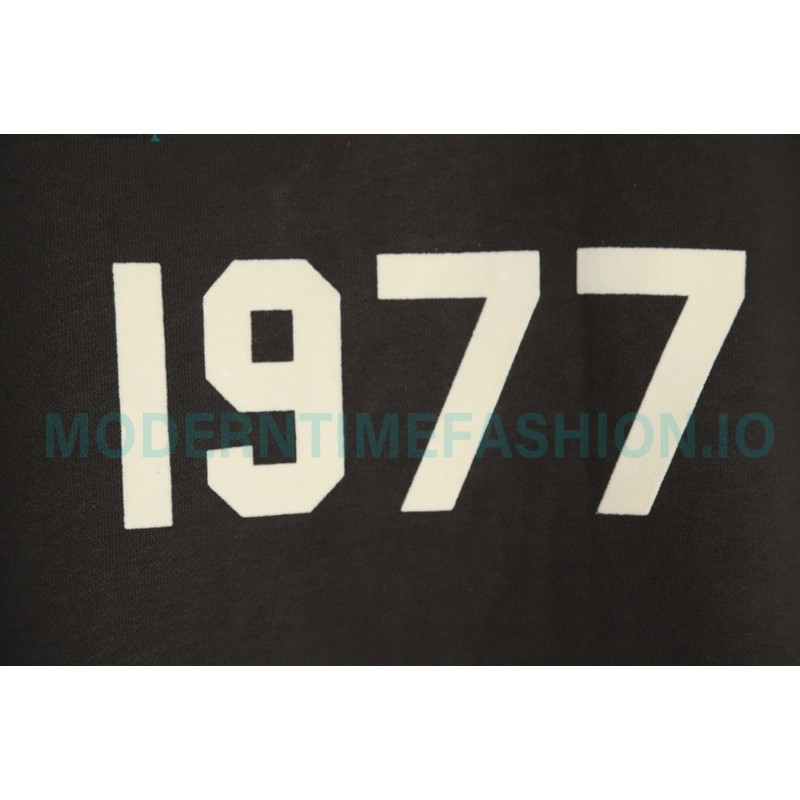 Fear Of God - 1977 Flocked Polo Collar Hoodie