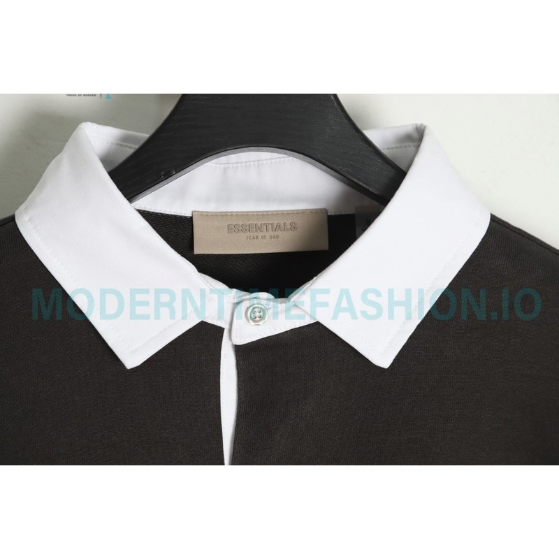 Fear Of God - 1977 Flocked Polo Collar Hoodie