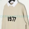 Fear Of God - 1977 Flocked Polo Collar Hoodie