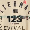 RRR123 x Fear OF God Co-branded Foam Letter Hoodie