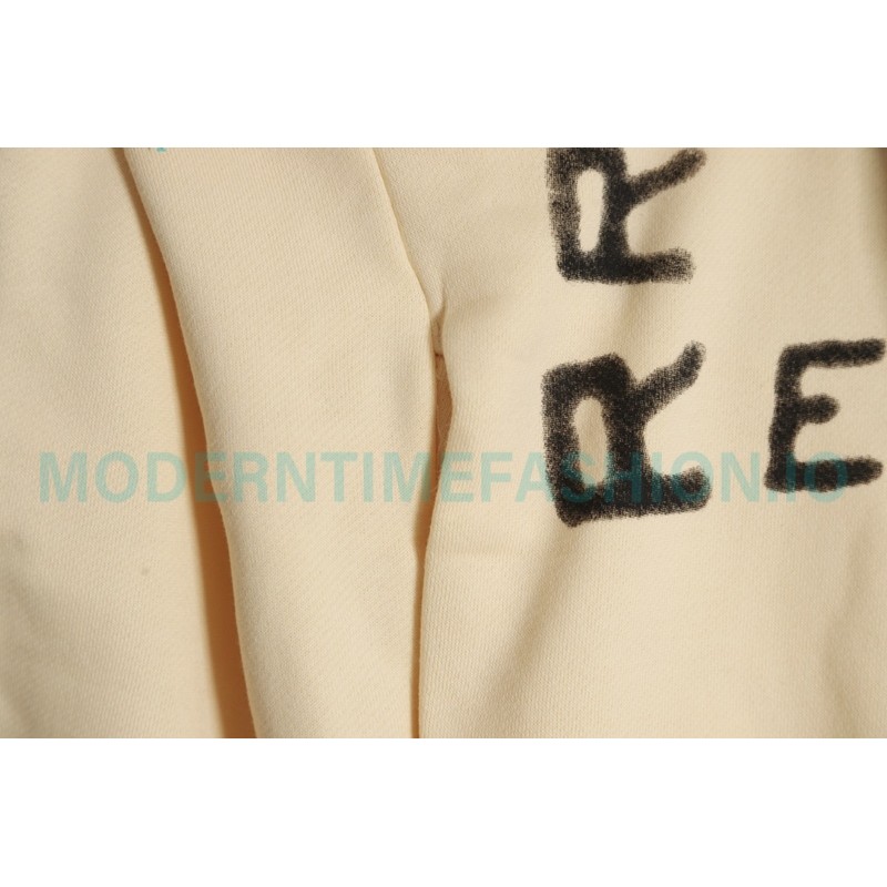 RRR123 x Fear OF God Co-branded Foam Letter Hoodie