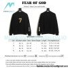 Fear Of God - Flocked 7-letter Crew-neck Hoodie