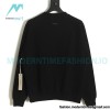 Fear Of God - Flocked 7-letter Crew-neck Hoodie