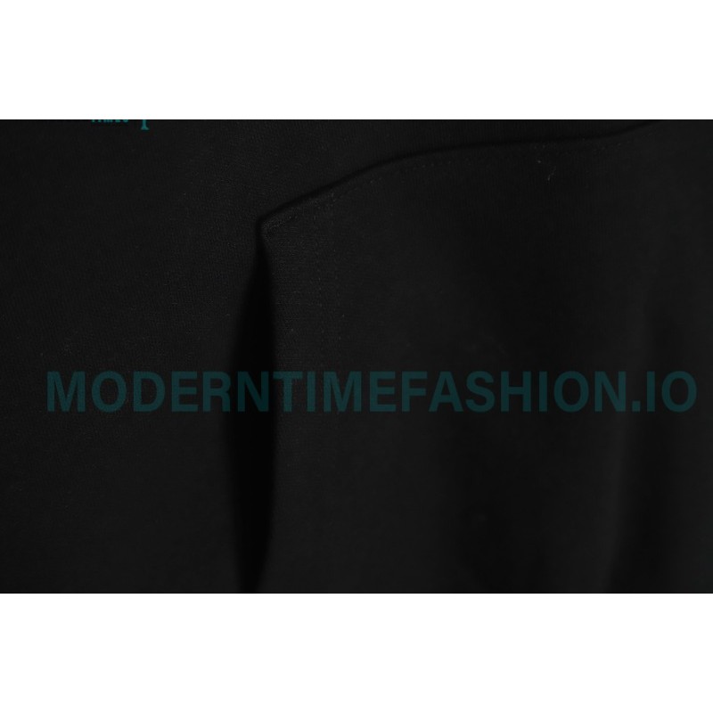 Fear Of God - Flocked 7-letter Crew-neck Hoodie