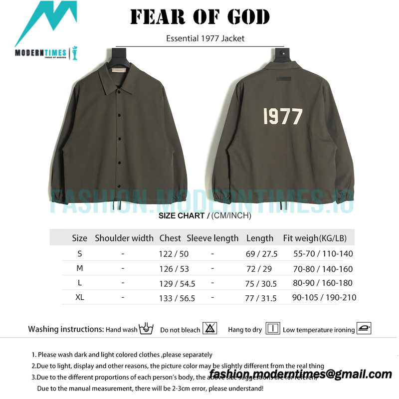 Fear Of God - Essential 1977 Jacket