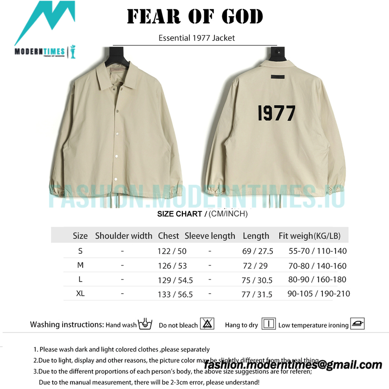 Fear Of God - Essential 1977 Jacket