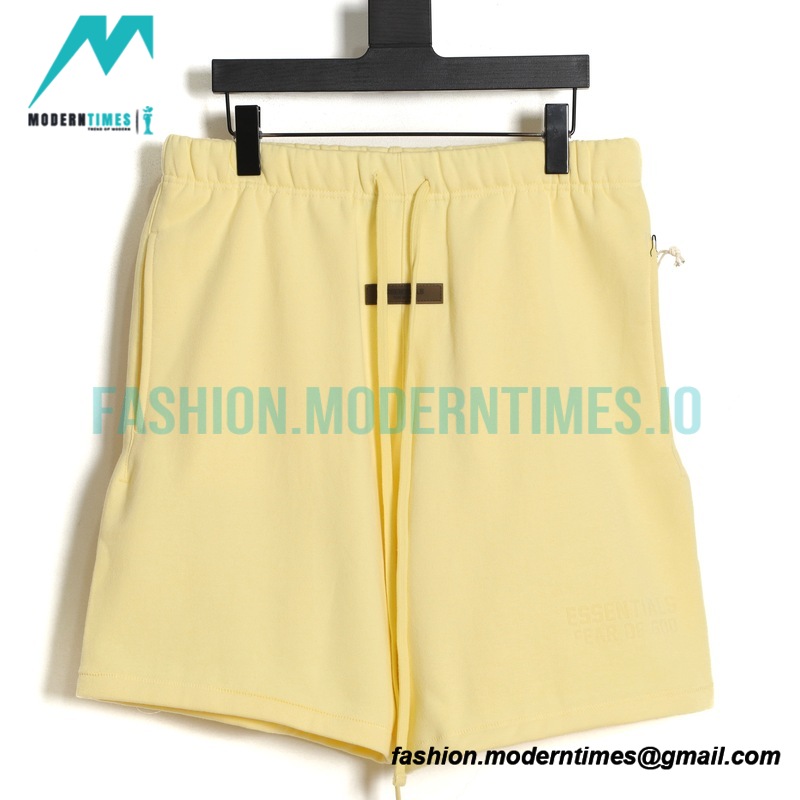Fear Of God - Flocked Label Shorts Pants