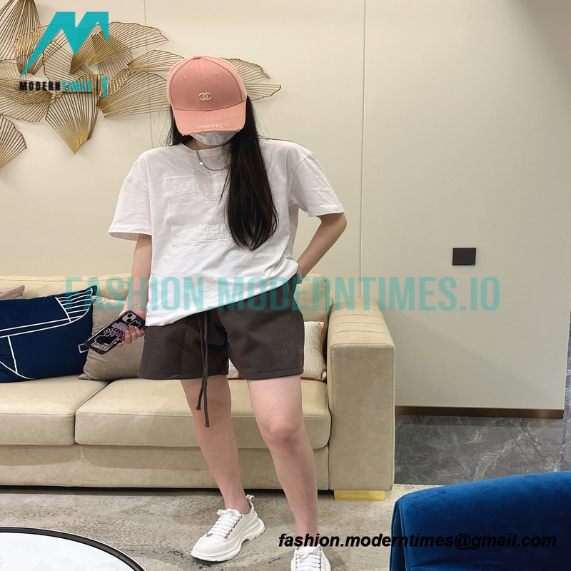 Fear Of God - Flocked Label Shorts Pants
