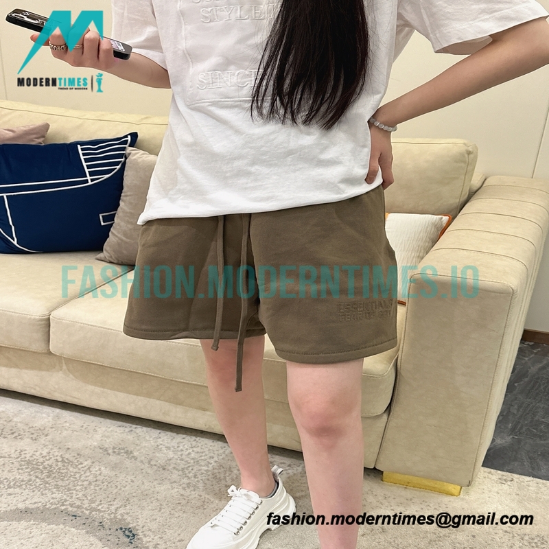 Fear Of God - Flocked Label Shorts Pants
