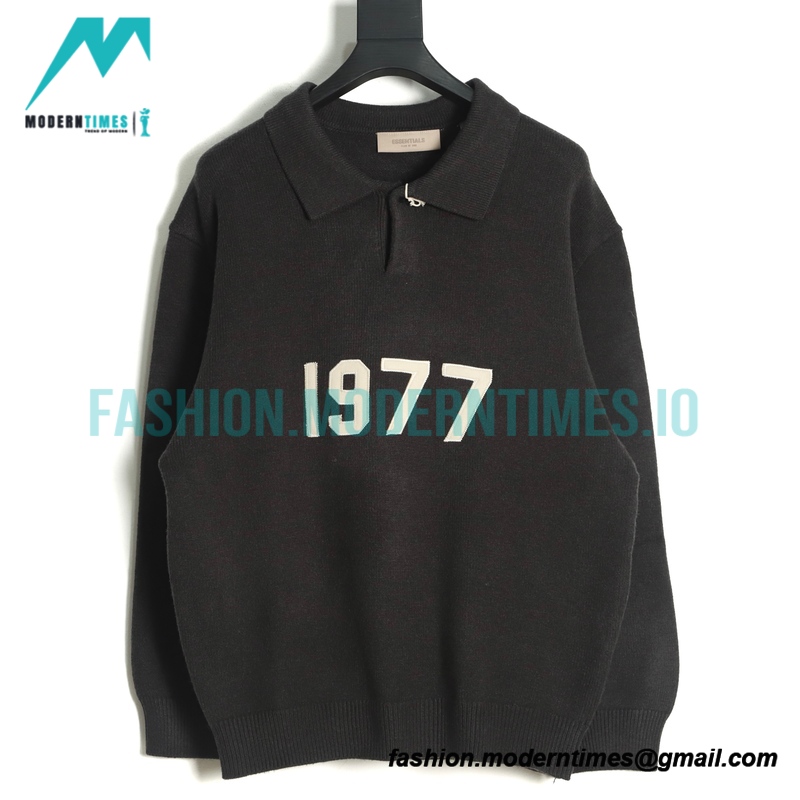 Fear Of God - Essentials 1977 Polo Neck Sweater