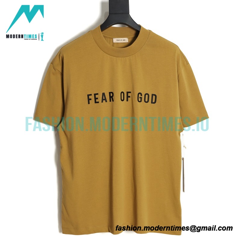 Fear of God - Letter Short-sleeved T-shirt