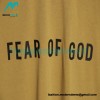 Fear of God - Letter Short-sleeved T-shirt