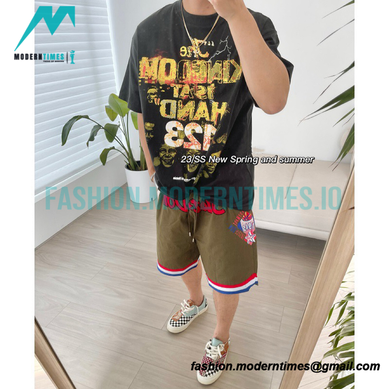 RRR123 - Fear Of God Co-branded King Lightning Short-sleeved T-shirt