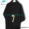 Fear Of God Fenced letter No.7 short-sleeved T-shirt
