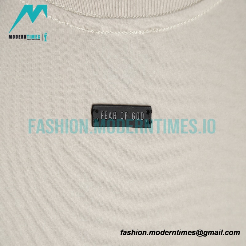 Fear Of God Fenced letter No.7 short-sleeved T-shirt