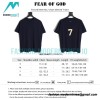 Fear Of God Fenced letter No.7 short-sleeved T-shirt