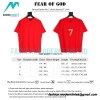 Fear Of God Fenced letter No.7 short-sleeved T-shirt