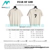 Fear Of God Fenced letter No.7 short-sleeved T-shirt