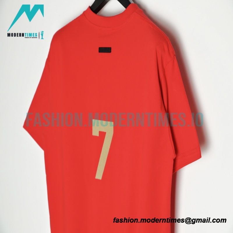Fear Of God Fenced letter No.7 short-sleeved T-shirt