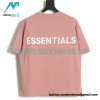 Fear Of God - Short Sleeve T-shirt With Reflective Letter Print On The Back