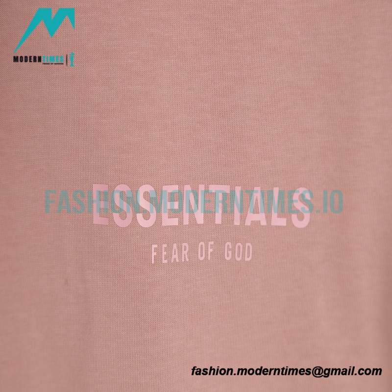 Fear Of God - Short Sleeve T-shirt With Reflective Letter Print On The Back