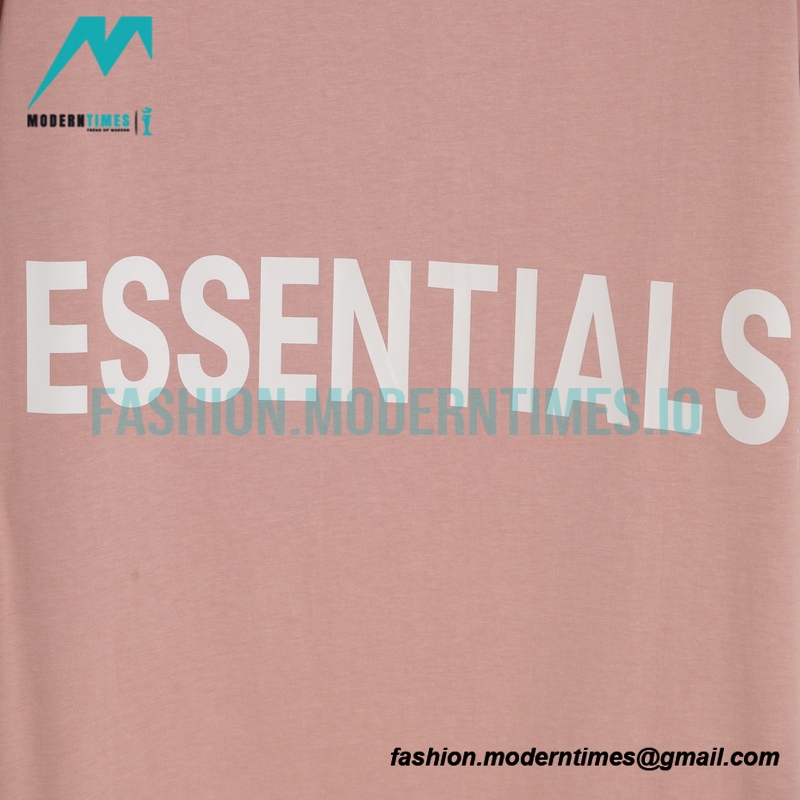 Fear Of God - Short Sleeve T-shirt With Reflective Letter Print On The Back