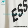 Fear Of God - Short Sleeve T-shirt With Reflective Letter Print On The Back