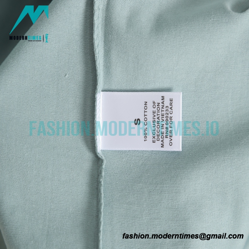 Fear Of God - Short Sleeve T-shirt With Reflective Letter Print On The Back