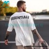 Fear Of God - Short Sleeve T-shirt With Reflective Letter Print On The Back